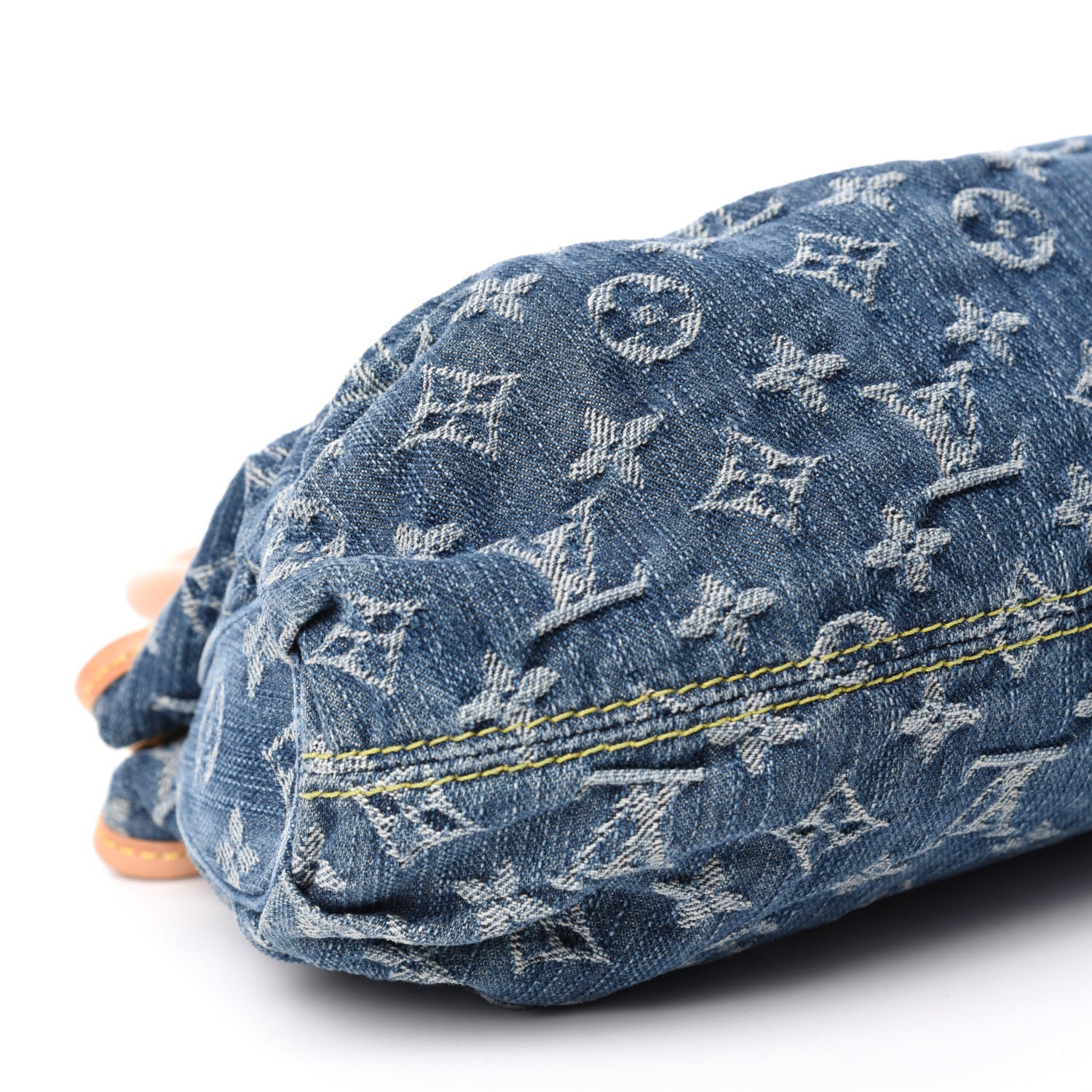 Louis Vuitton Monogram Denim Pleaty Blue 6 of 11