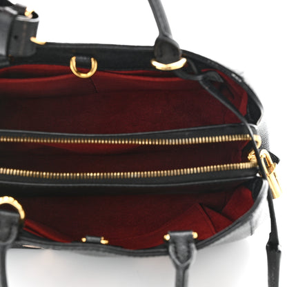 Louis Vuitton Empreinte Monogram Giant Montaigne BB Black Beige 5 of 9