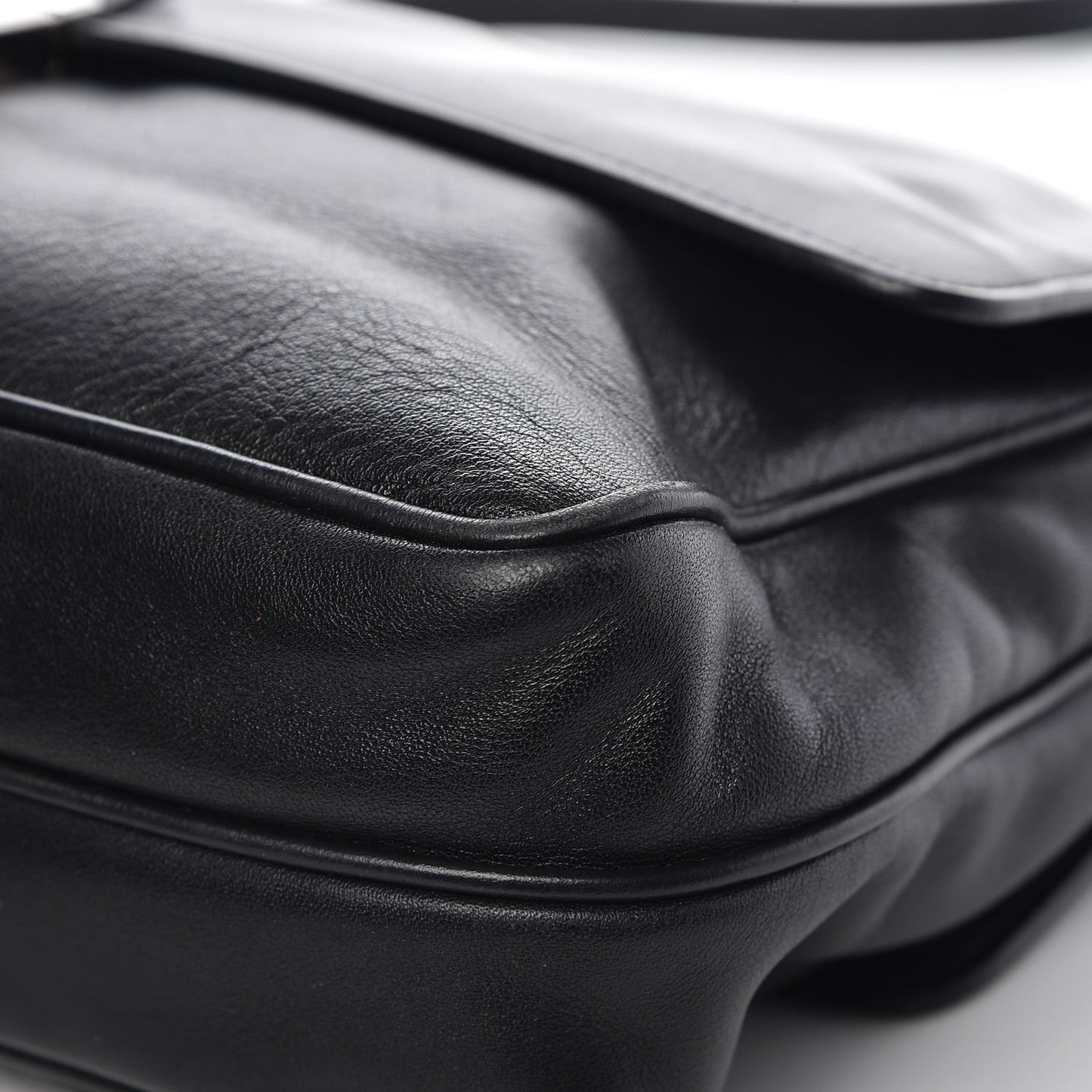 Soft Calf Crossbody Nero Black