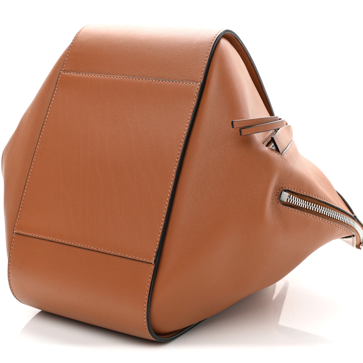 Calfskin Small Hammock Shoulder Bag Tan