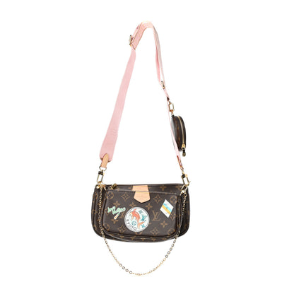 Louis Vuitton Monogram My LV World Tour Multi Pochette Accessories Rose Clair 1 of 4