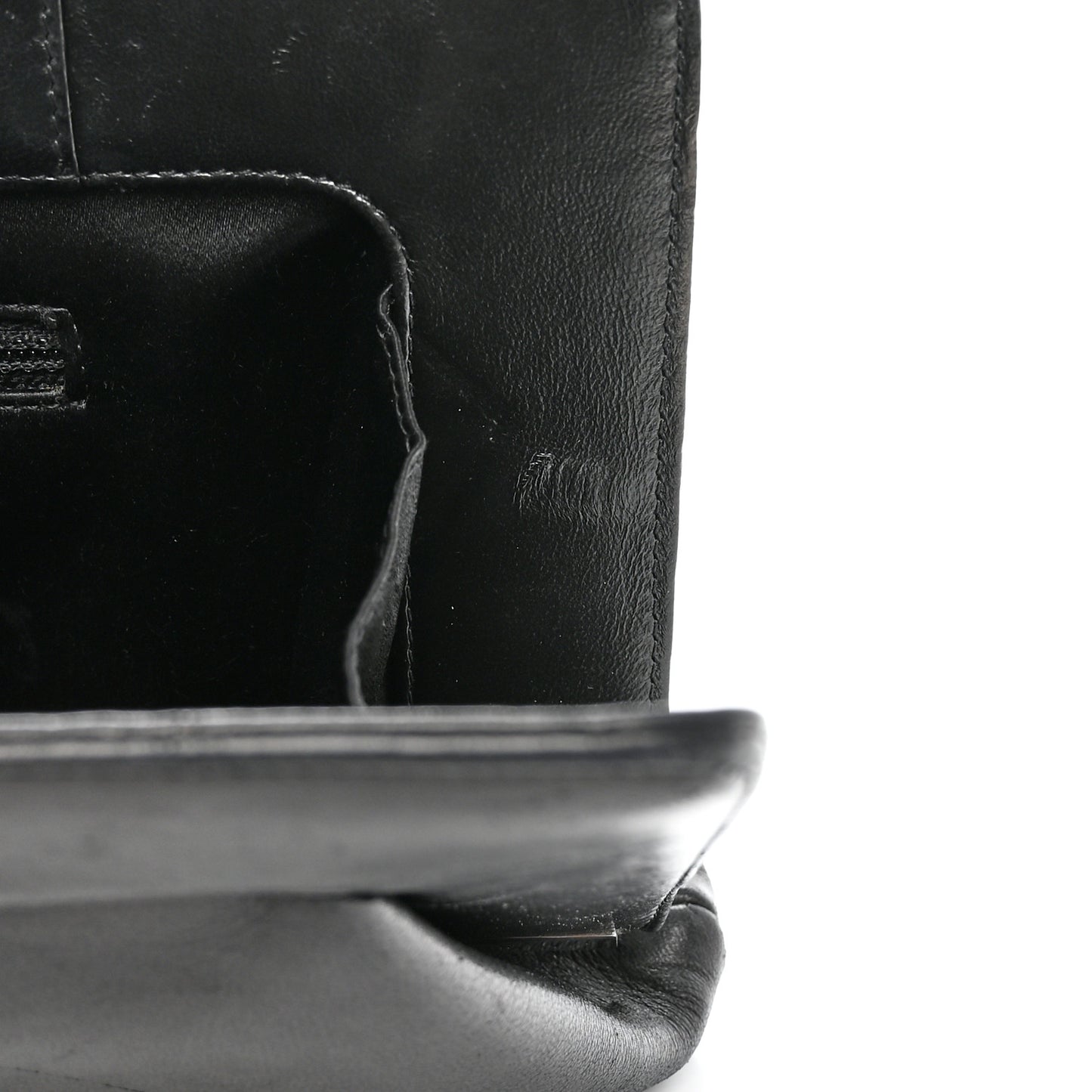 Lambskin 5x5=CC Clutch Black