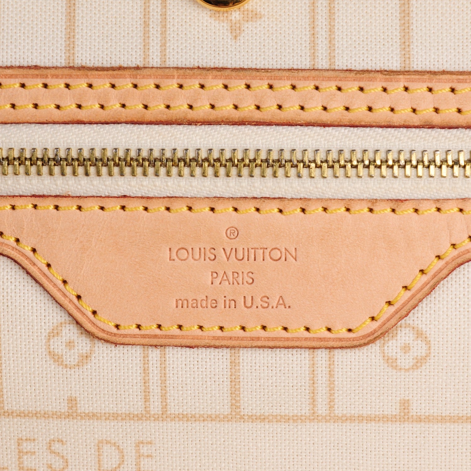 Louis Vuitton Damier Azur Neverfull GM 6 of 9