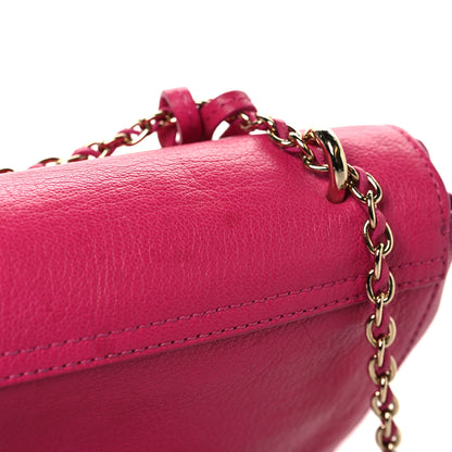 Mulberry Small Classic Grain Calfskin Small Lily Flap Pink 10 of 11