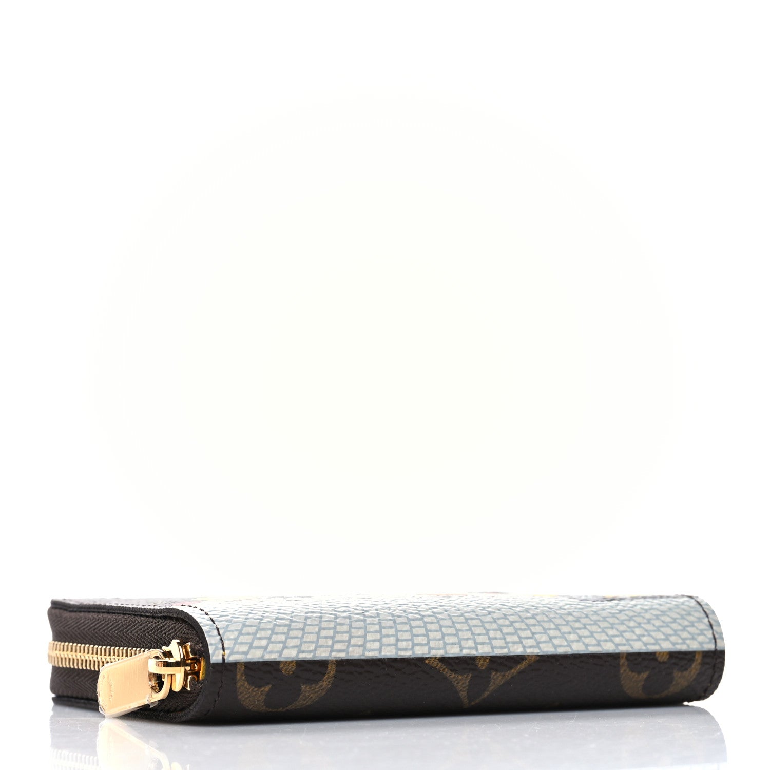 Louis Vuitton Monogram 2022 Christmas Animation New York Soho Zippy Coin Purse Yellow 4 of 8