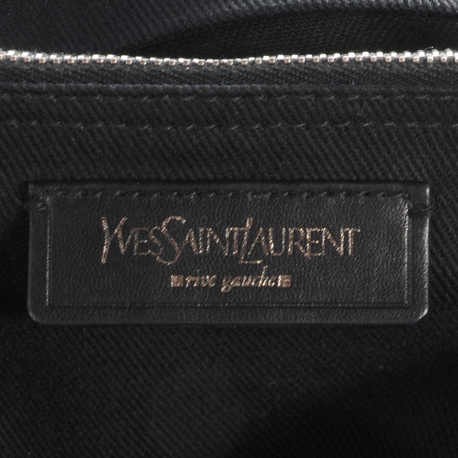 Saint Laurent Leather Medium Muse Two Navy 6 of 7