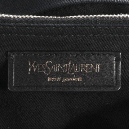 Saint Laurent Leather Medium Muse Two Navy 6 of 7