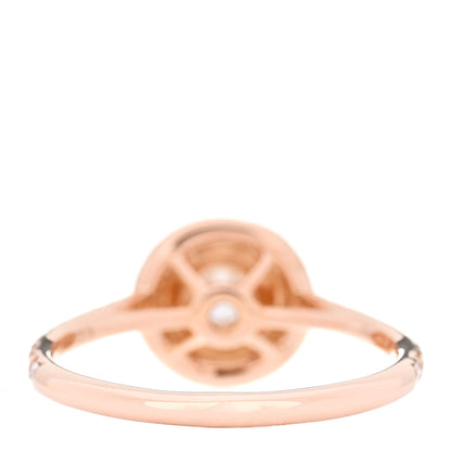 Tiffany 18K Rose Gold Diamond Soleste Engagement Ring 50 5.5 3 of 5