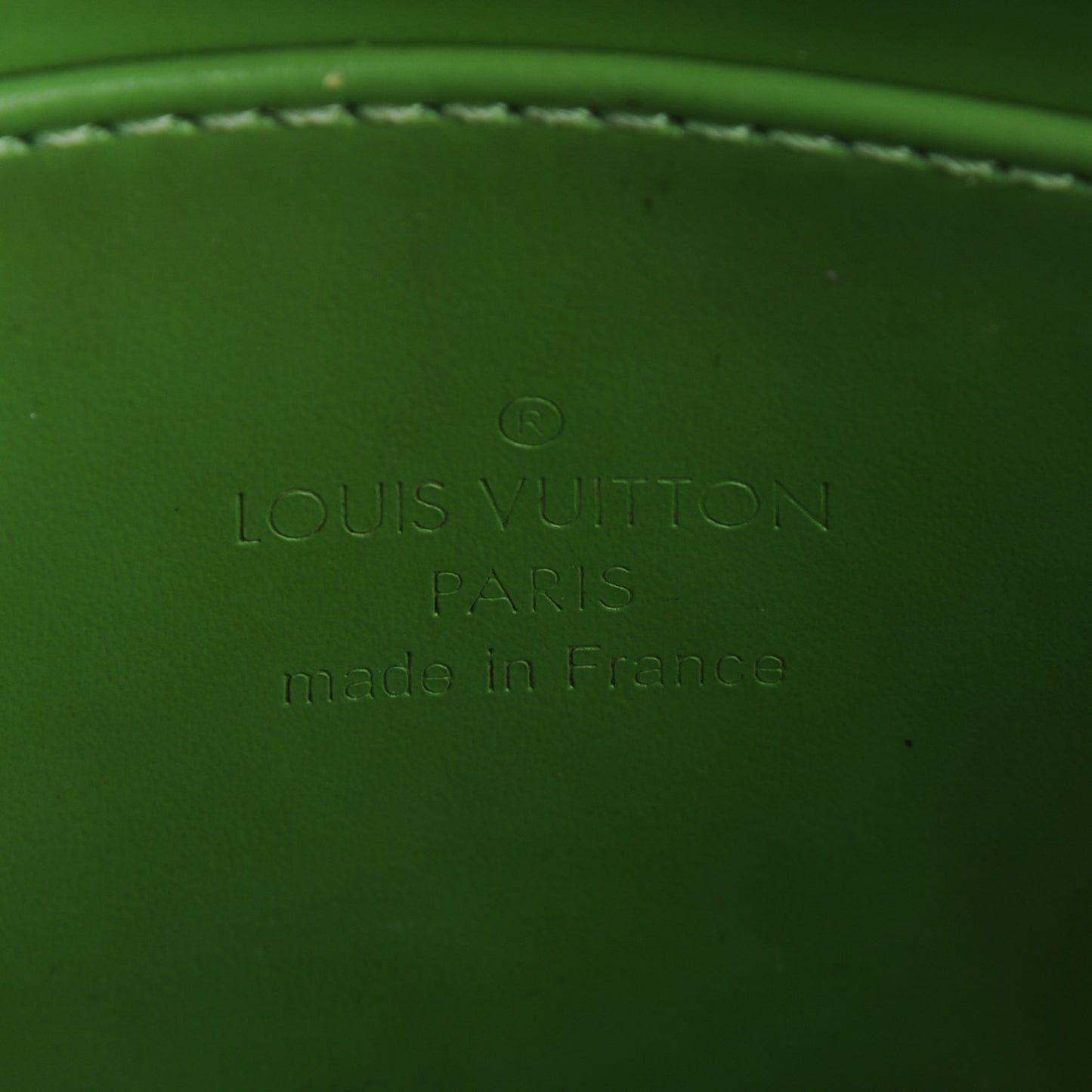 Vernis Trousse Cosmetic Pouch Vert Tonic