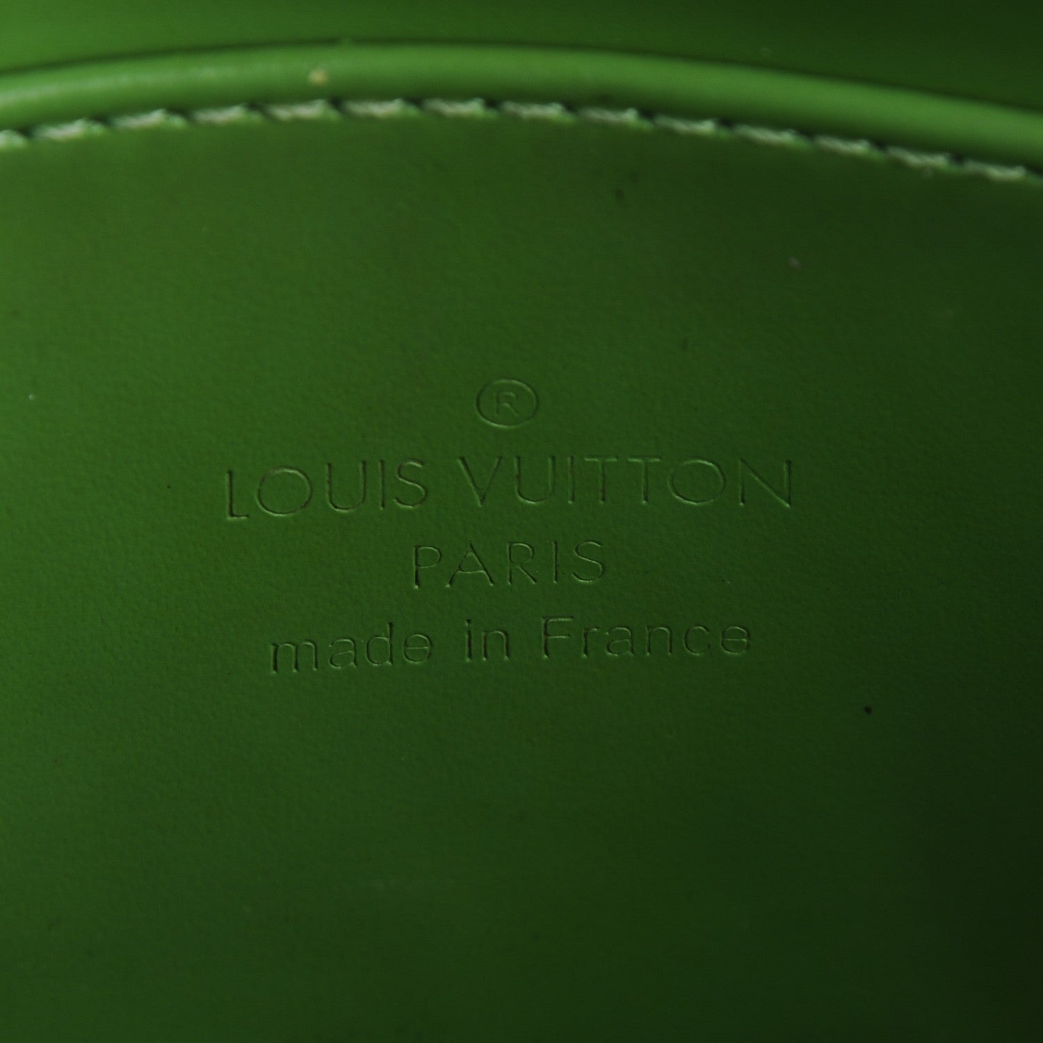 Louis Vuitton Vernis Trousse Cosmetic Pouch Vert Tonic 6 of 6