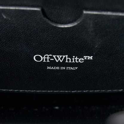 Off-White Fabric Jitney 1.4 Floral Print Top Handle Bag Black Multicolor 6 of 10