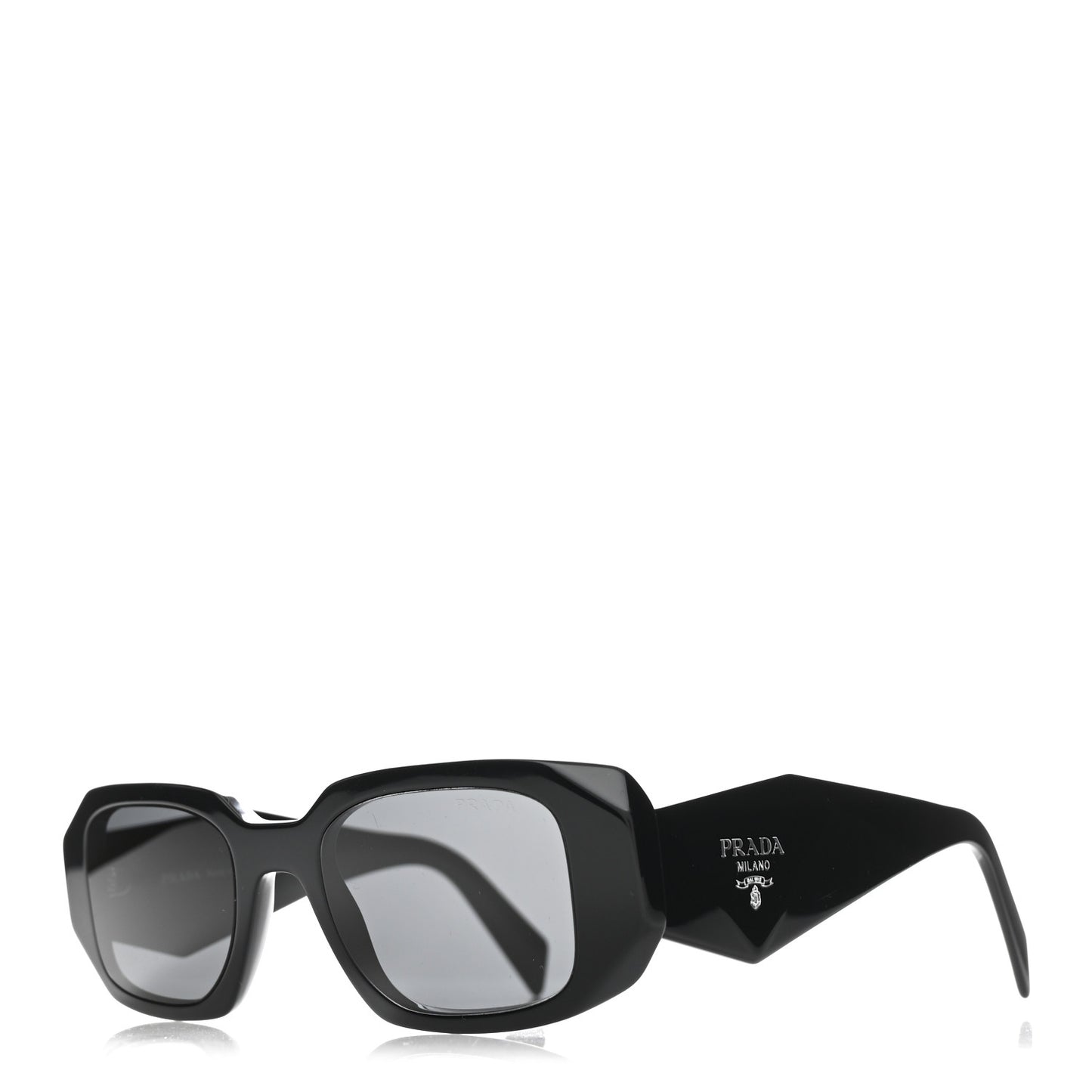 Acetate Symbole Sunglasses SPR 17W Black