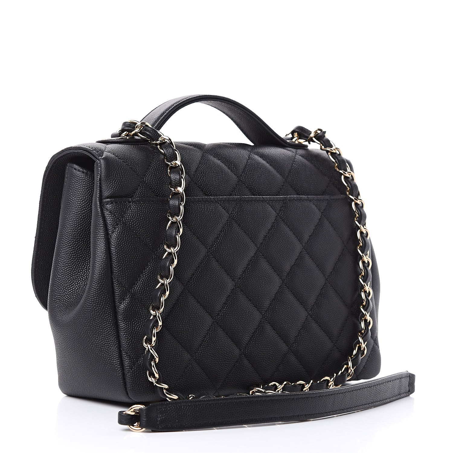 Chanel Caviar Quilted Medium Business Affinity Flap Black 3 of 9
