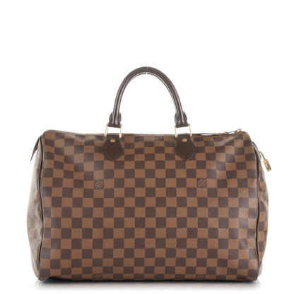 Louis Vuitton Damier Ebene Speedy 35 1 of 9