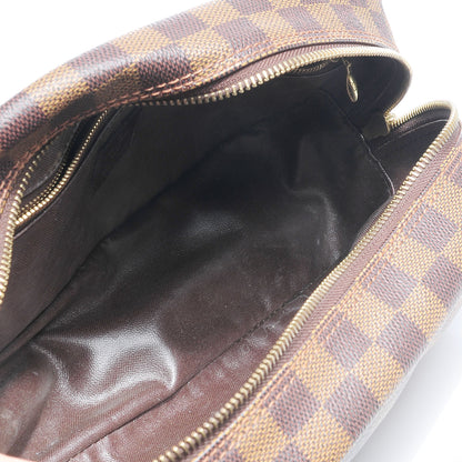 Louis Vuitton Damier Ebene Toiletry Bag 25 6 of 7