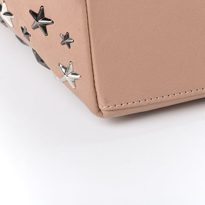 Jimmy Choo Calfskin Sofia Star Studded Tote Pink 9 of 10