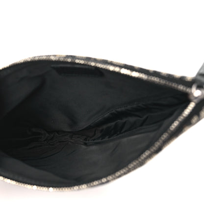 Christian Dior Monogram Mini Saddle Pochette Black 5 of 15