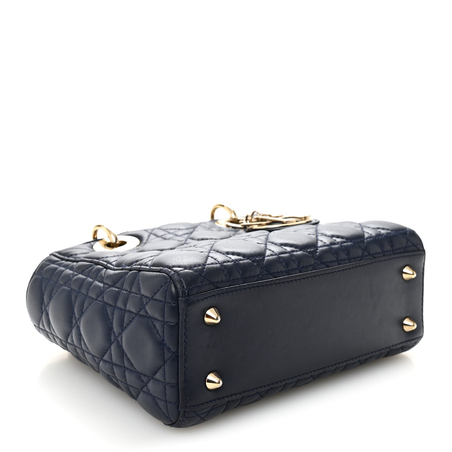 Christian Dior Lambskin Cannage Small Lucky Badges My Lady Dior
