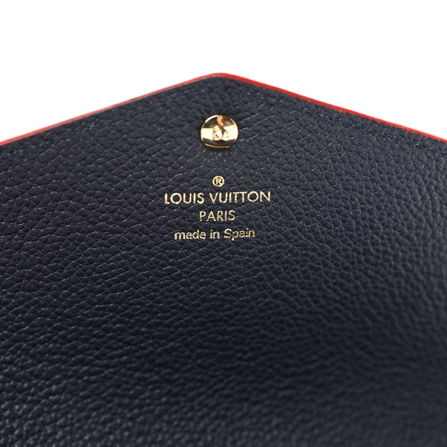 Louis Vuitton Empreinte Sarah Wallet NM Marine Rouge 6 of 7