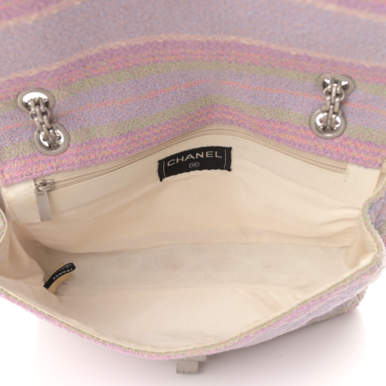 Chanel Tweed 2.55 Reissue 225 Flap Lilac 5 of 11