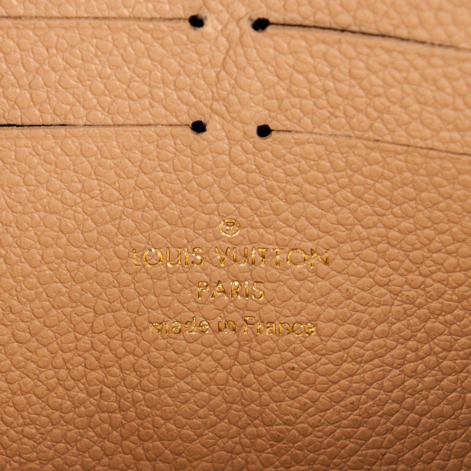 Louis Vuitton Empreinte Zippy Wallet Dune 7 of 7