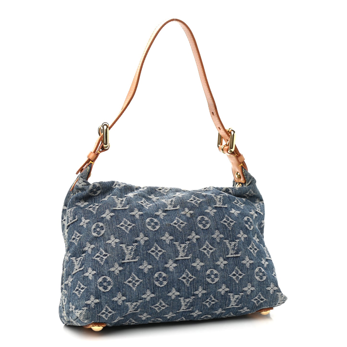 Monogram Denim Baggy PM Blue