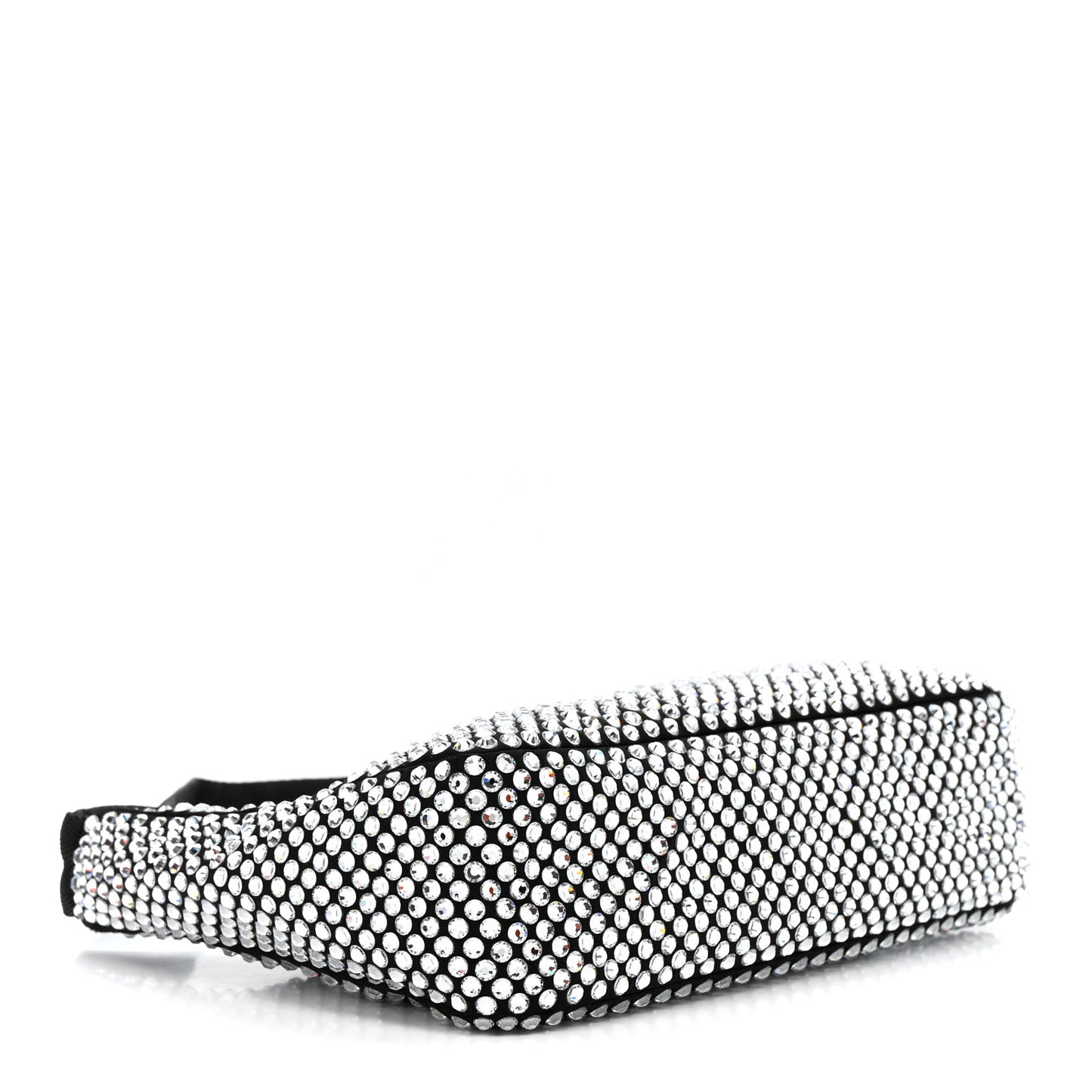 Satin Crystal Mini Re-Edition 2000 Bag Cristal