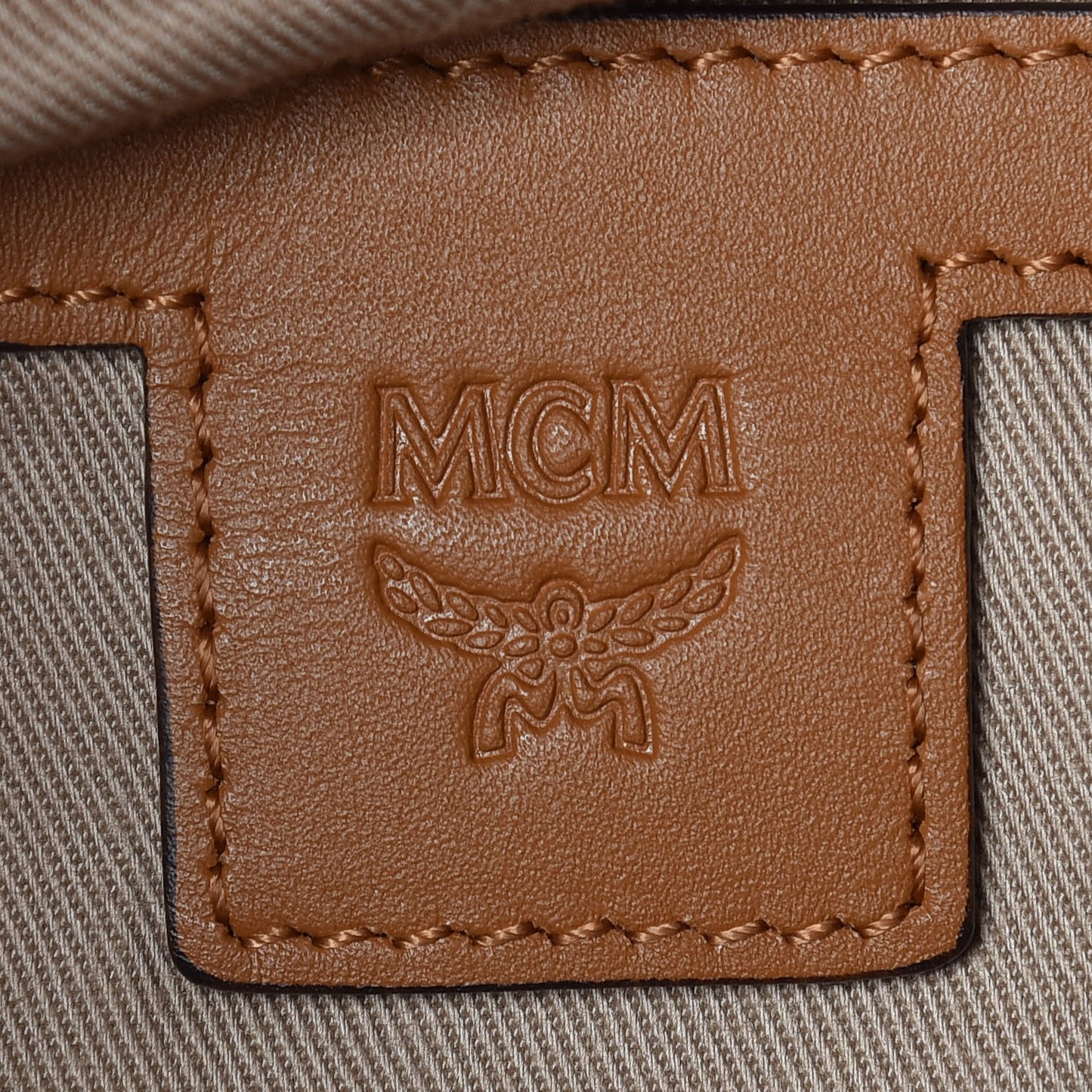 Visetos Small Fusten Belt Bag Cognac