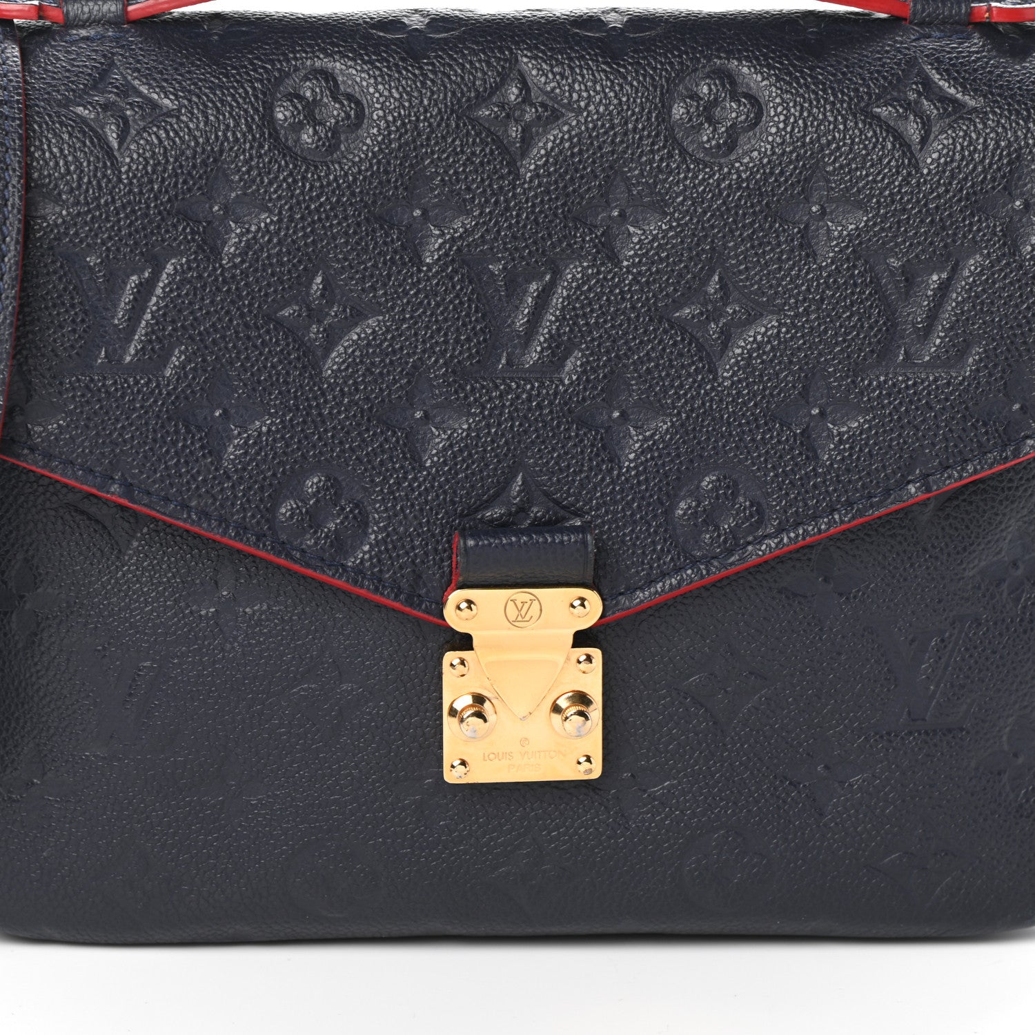 Louis Vuitton Empreinte Pochette Metis Marine Rouge 7 of 9