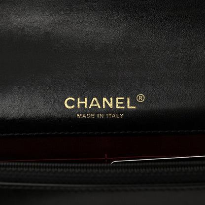 Chanel Lambskin Quilted Golden Class Wallet on Chain WOC Black 5 of 9