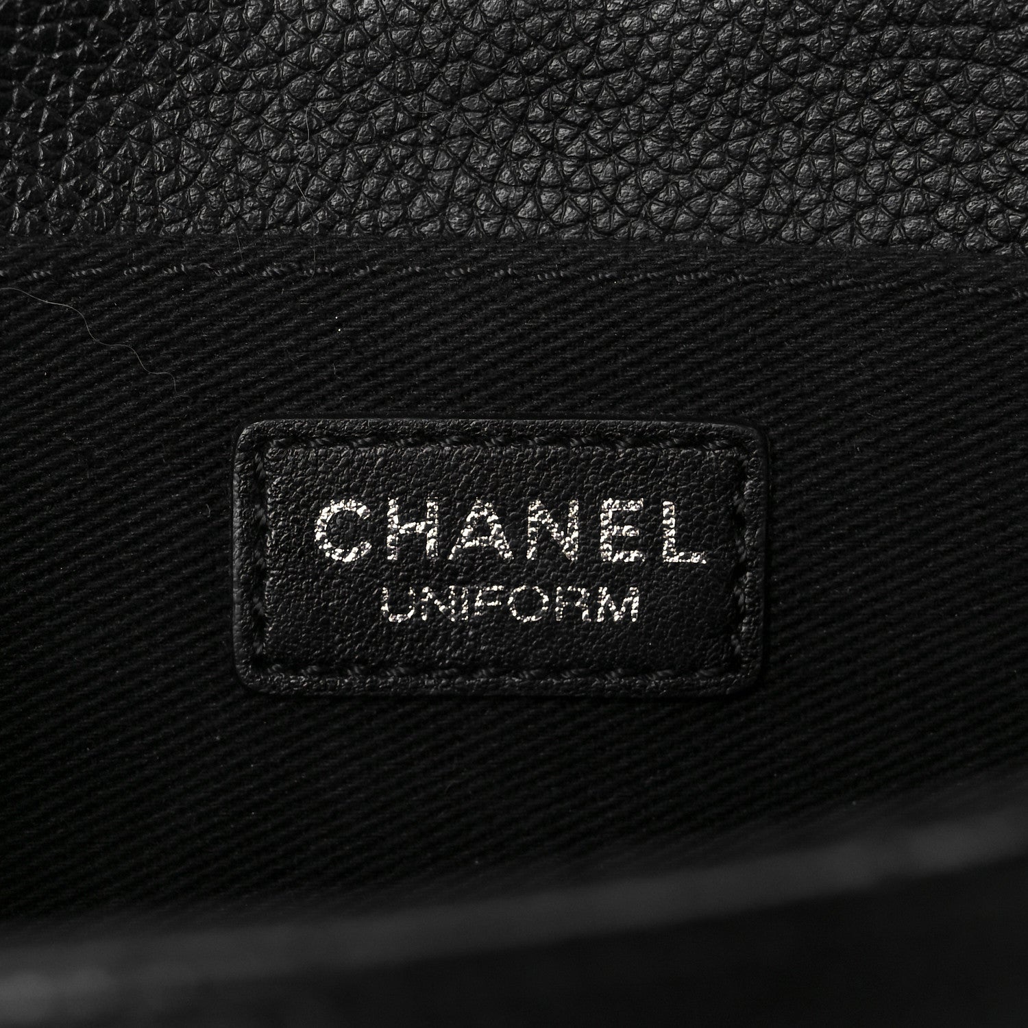 Chanel Grained Calfskin Quilted 2.55 Reissue Flap Belt Bag Clutch Black 6 of 10