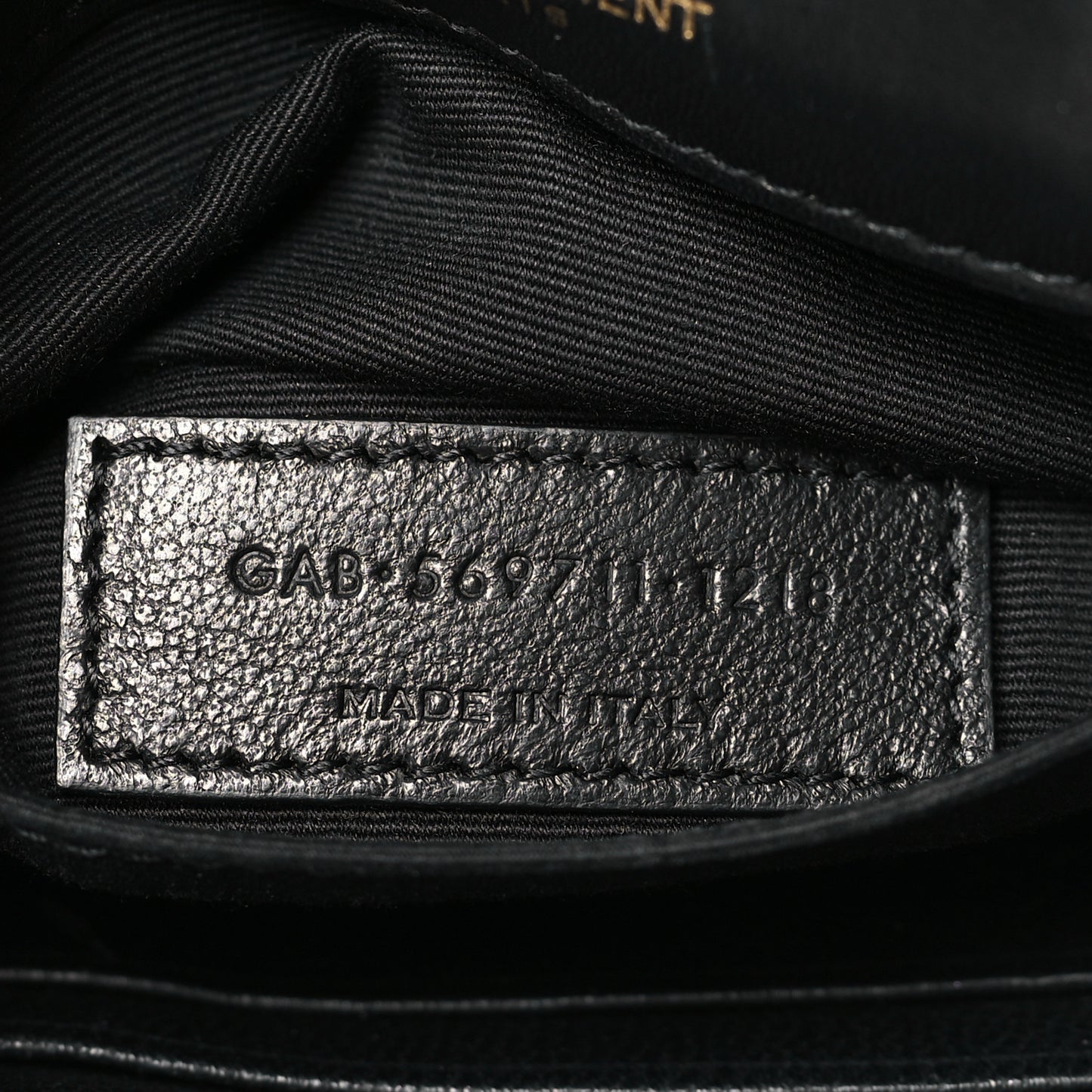 Lambskin Monogram Jamie Belt Bag Black