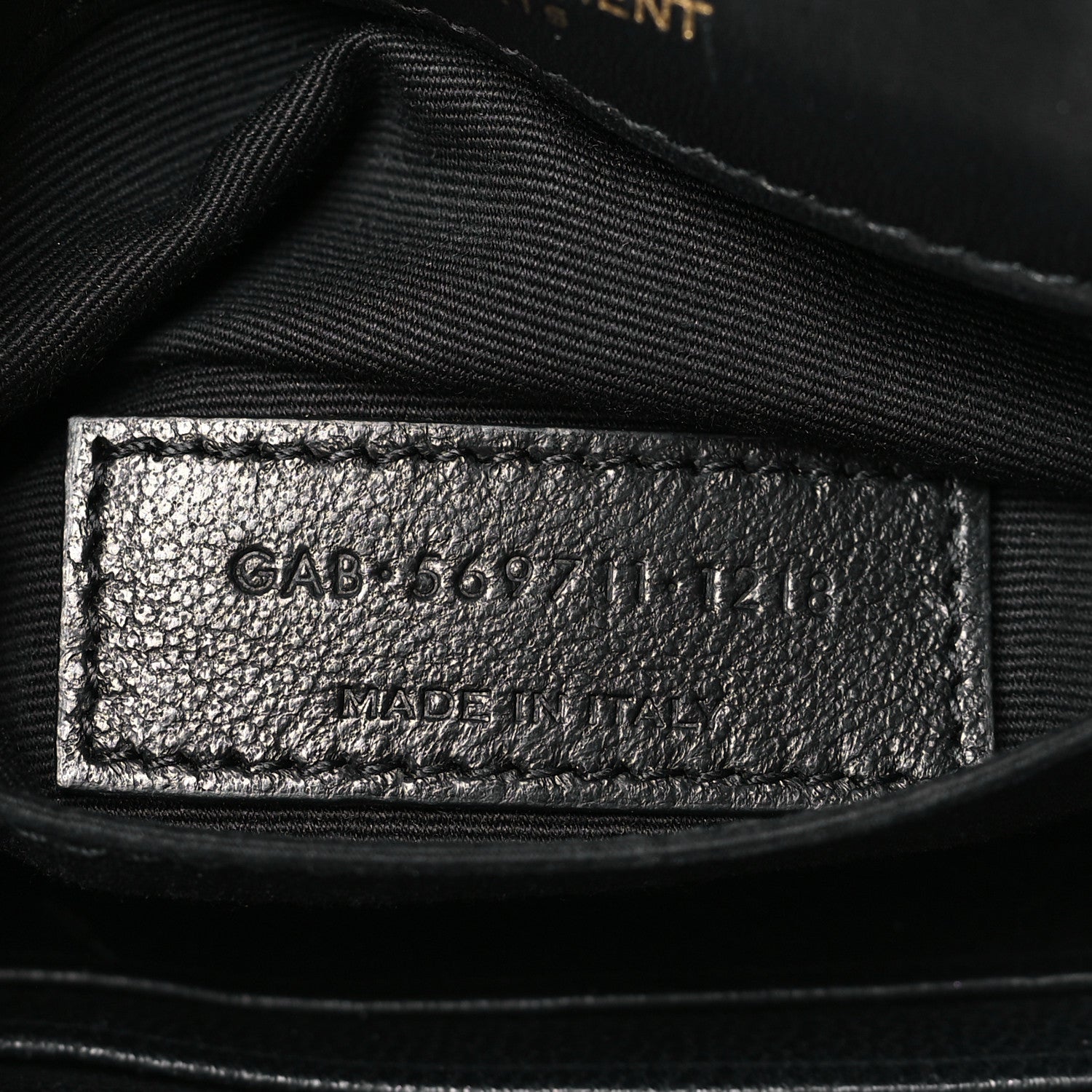 Saint Laurent Lambskin Monogram Jamie Belt Bag Black 7 of 10