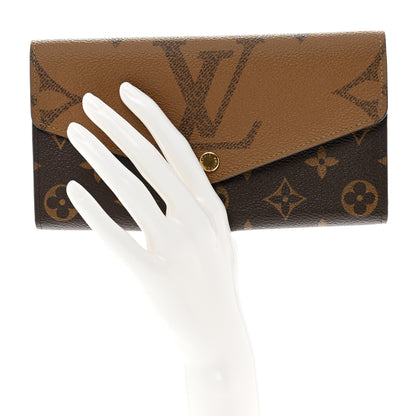 Louis Vuitton Reverse Monogram Giant Sarah Wallet 2 of 6