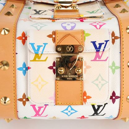 Louis Vuitton Monogram Multicolor Keepall 45 White 8 of 8