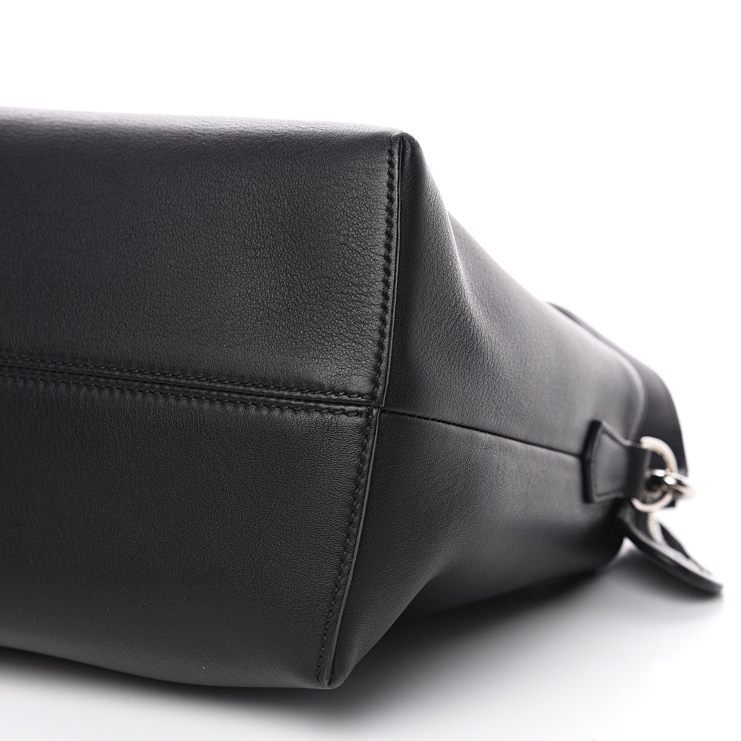 Fendi Vitello Dolce Large By The Way Boston Bag Black 8 of 12