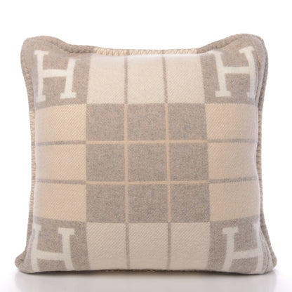 Hermes Wool Cashmere Avalon III Pillow PM Coco Camomille 2 of 5