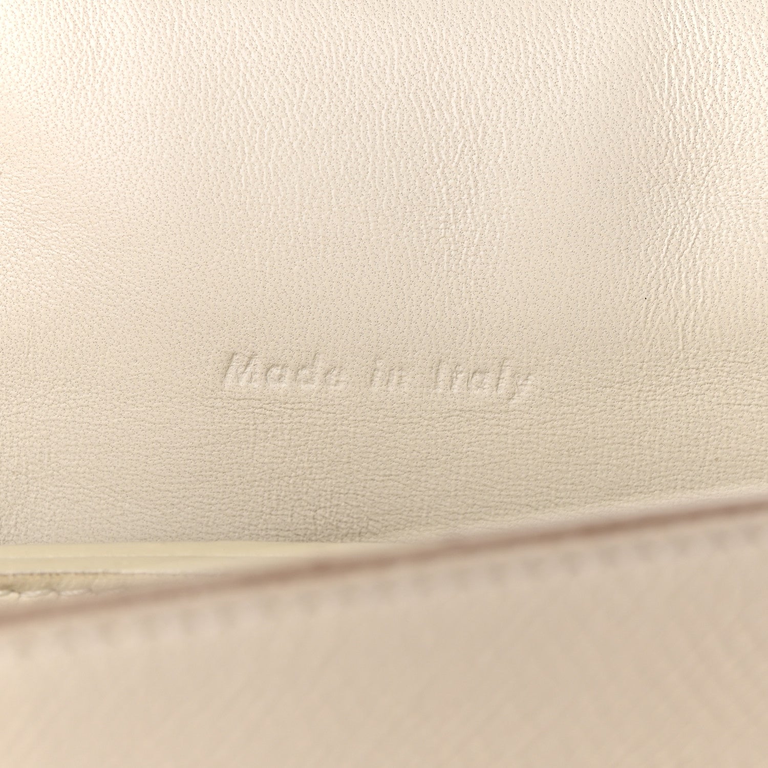 Celine Grained Calfskin Small Trotteur White 7 of 11