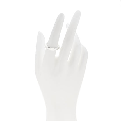 Tiffany Sterling Silver Makers Narrow Slice Ring 54 7 2 of 6