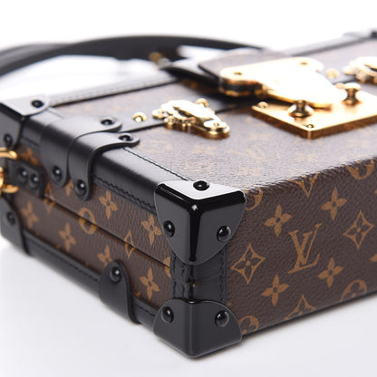 Louis Vuitton Monogram Petite Malle Black 8 of 10