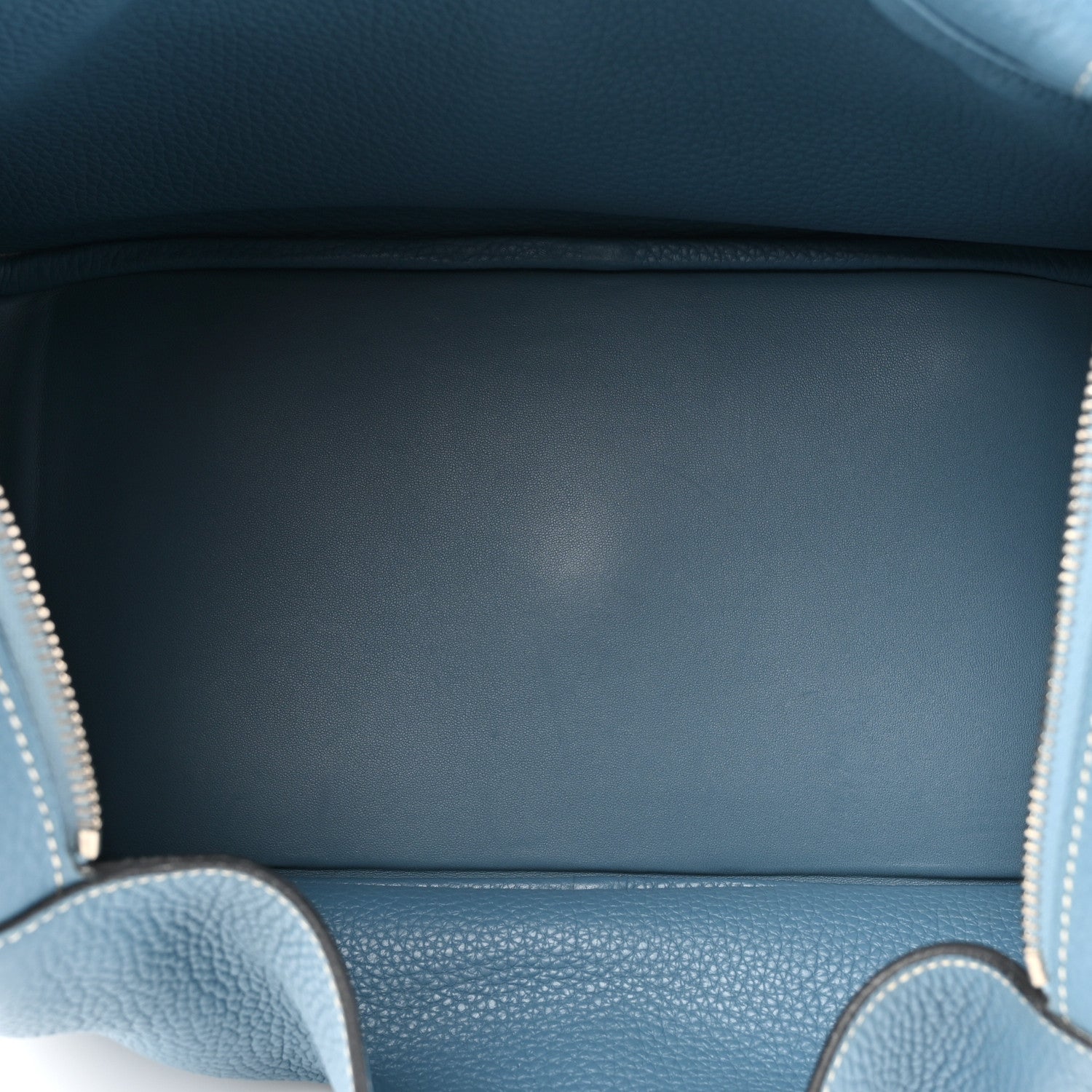 Hermes Taurillon Clemence Lindy 34 Bleu Jean 5 of 14