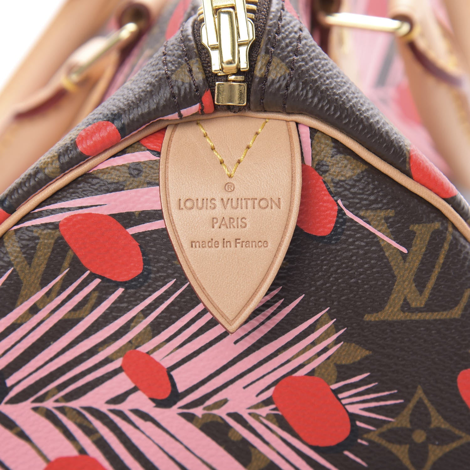 Louis Vuitton Monogram Jungle Dots Speedy 30 Sugar Pink Poppy 6 of 10