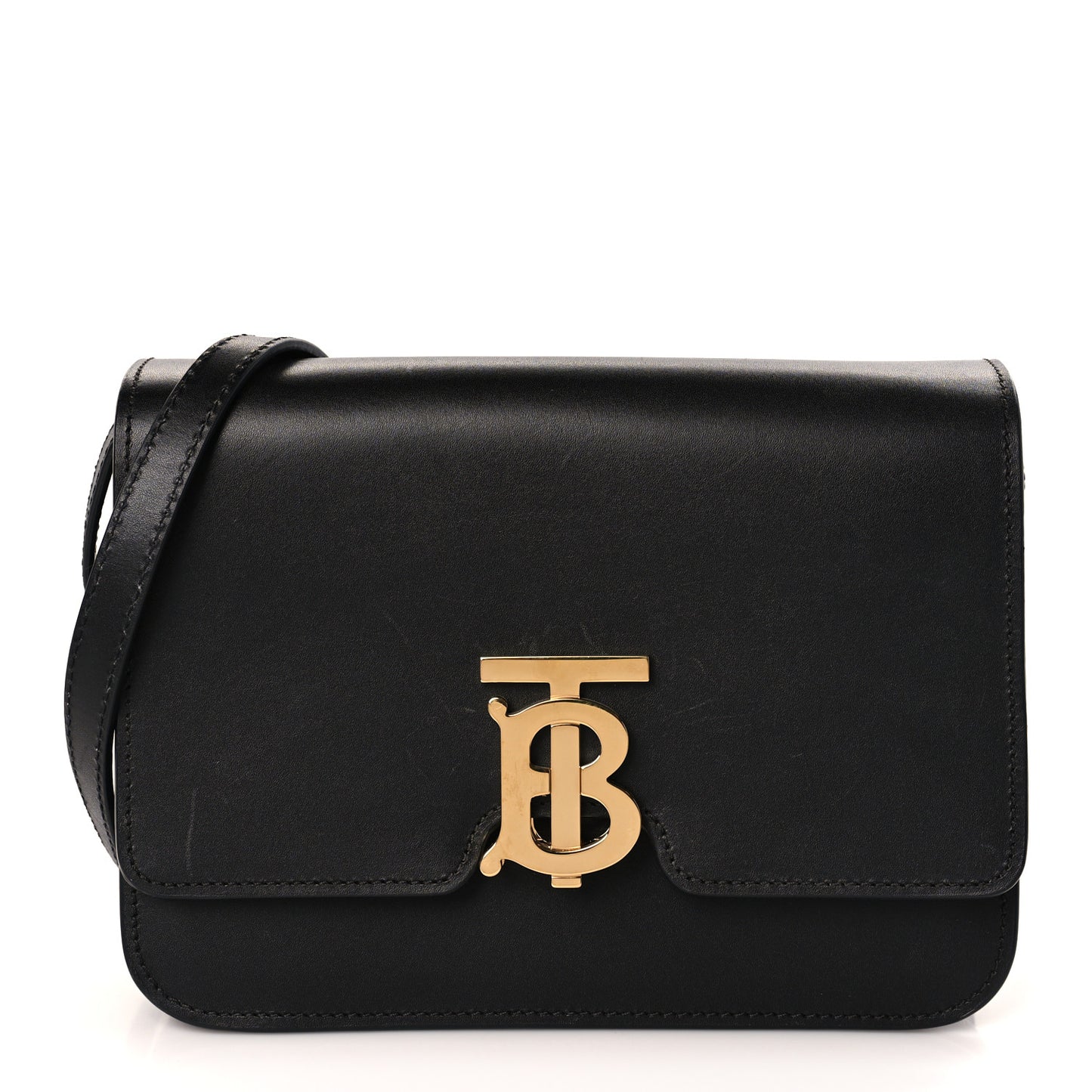 Calfskin Medium TB Bag Black