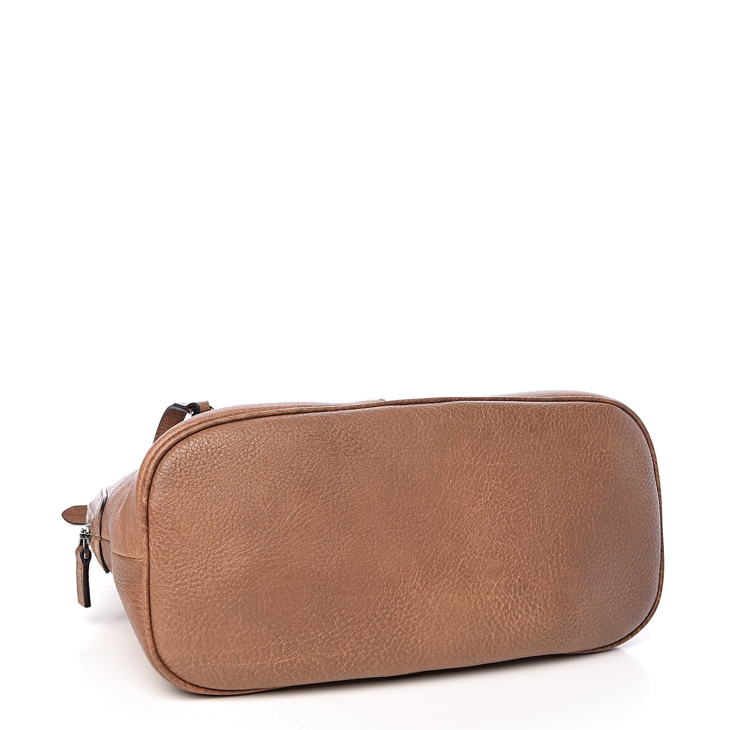 Calfskin Medium Web Dome Bag Brown