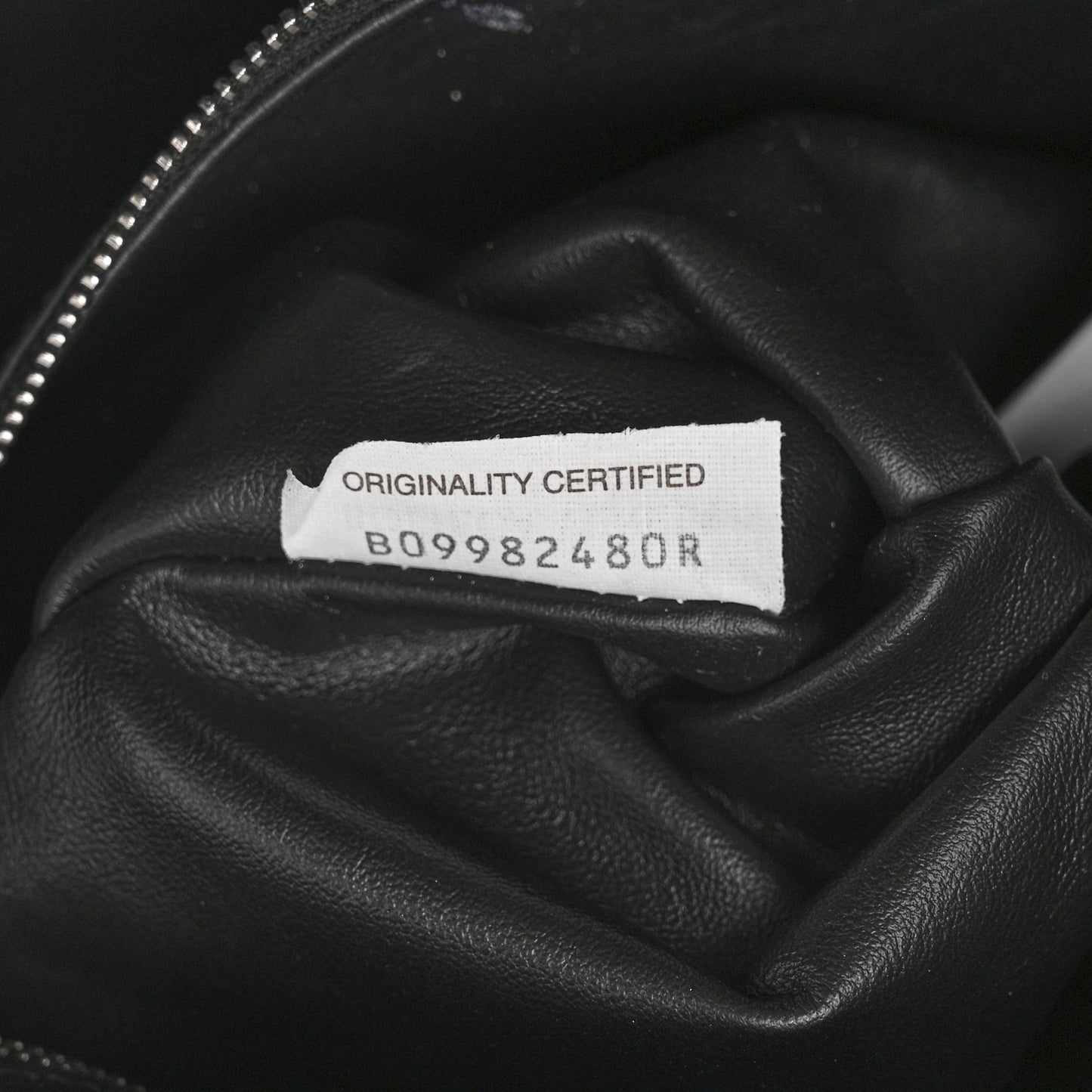 Nappa Intrecciato Teen Jodie Hobo Black