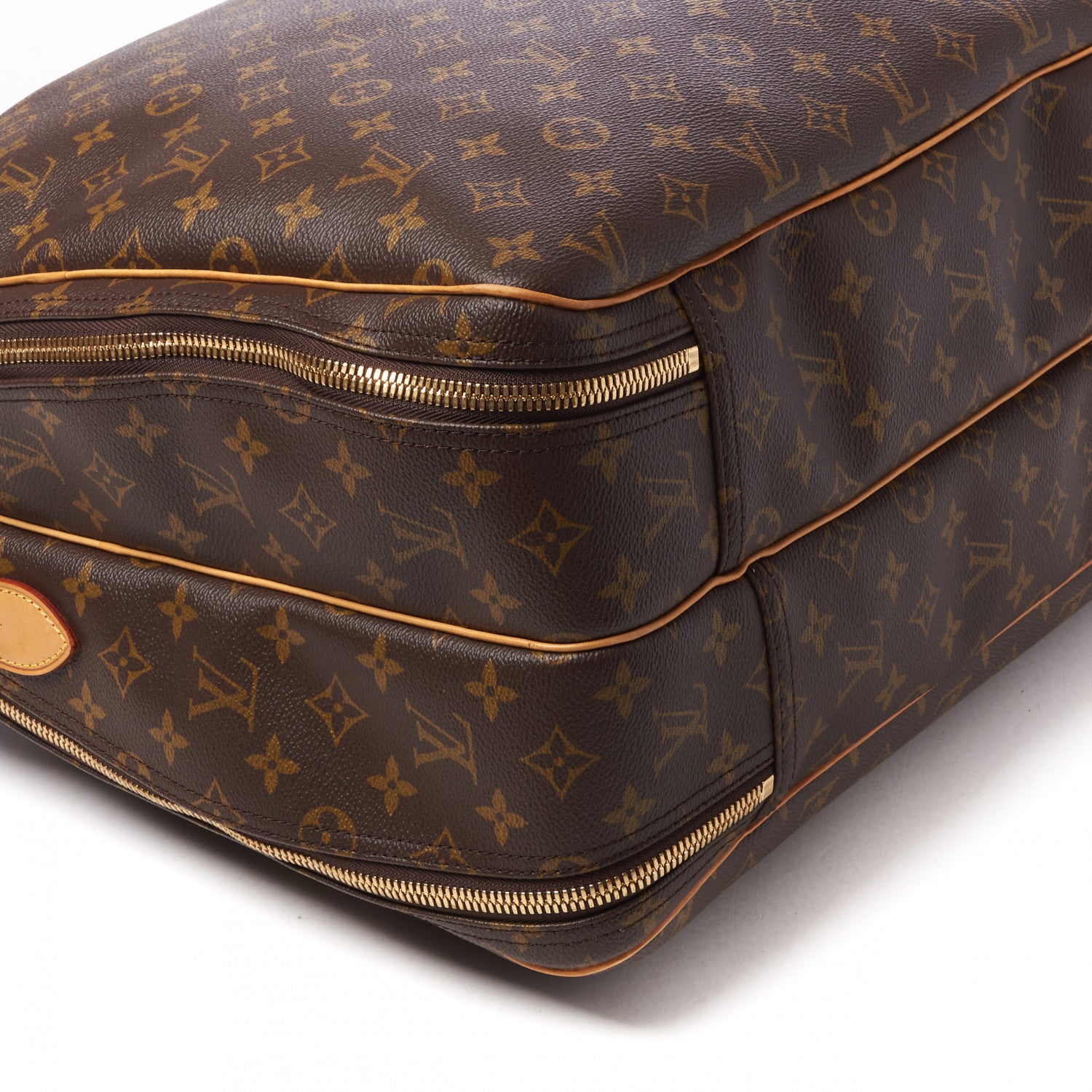 Louis Vuitton Monogram Alize 2 Compartment Luggage Travel Bag 5 of 8