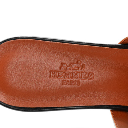 Hermes Goatskin Candy Sandals 37 White 9 of 11