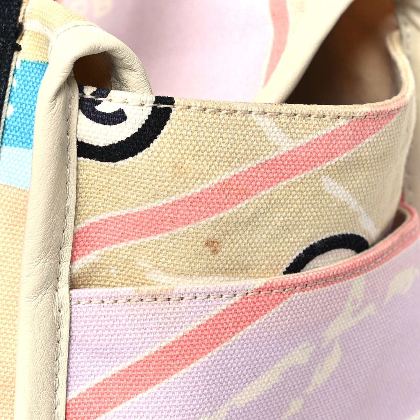 Canvas Small Printed Paris Map Tote Bag