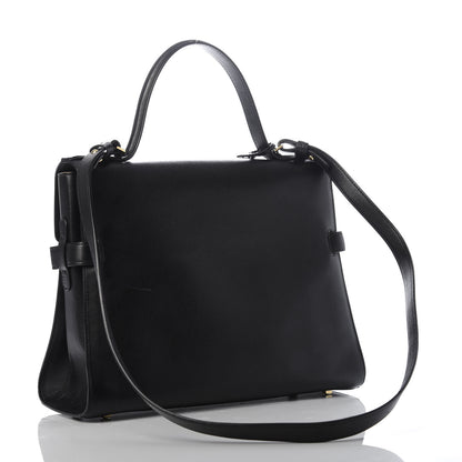 Delvaux Smooth Calfskin GM Tempete Satchel Black 3 of 9