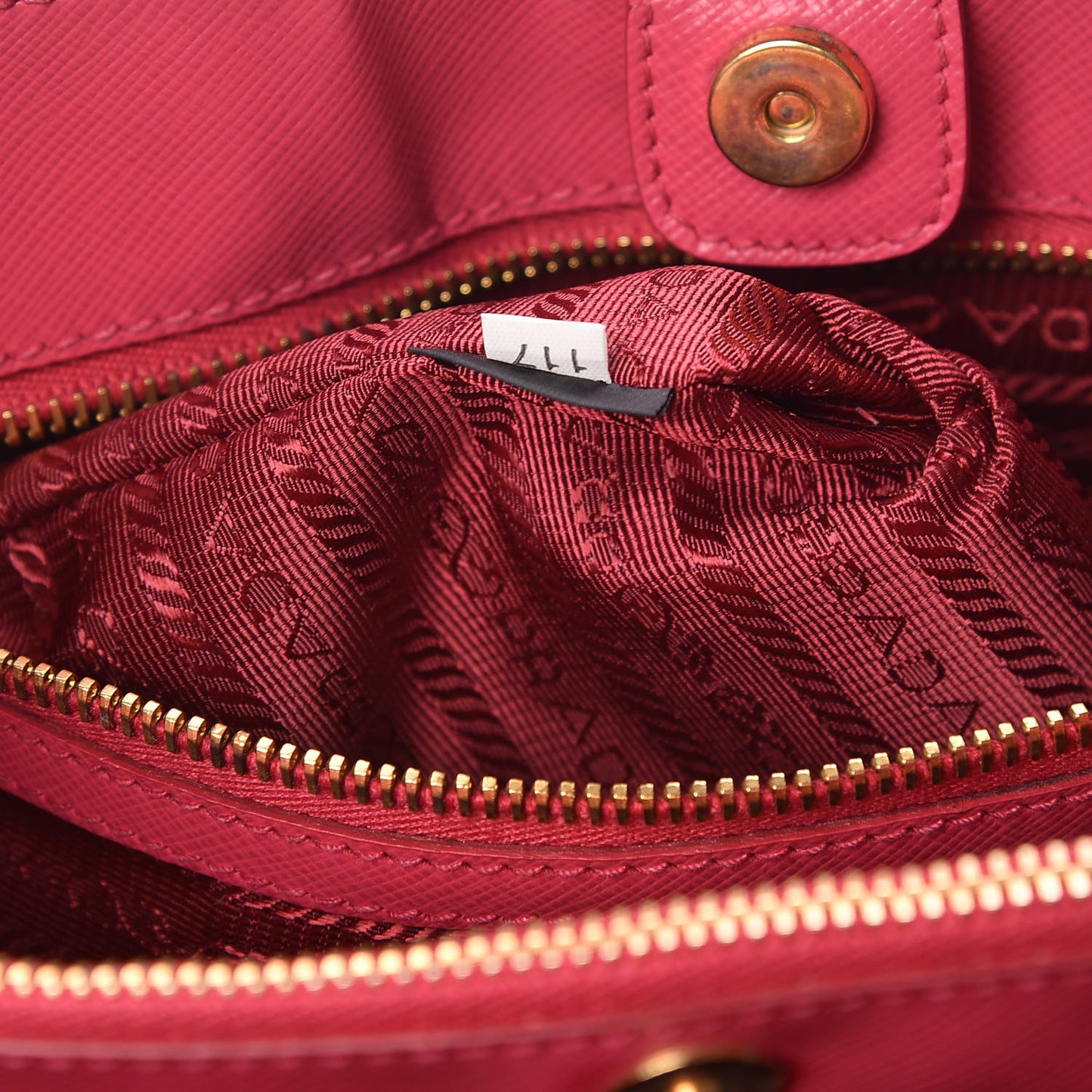 Saffiano Lux Small Tote Peonia